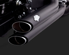 Load image into Gallery viewer, Vance &amp; Hines Shortshots Staggered Exhaust for Harley V-Twin Black 47229