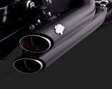 Vance & Hines Shortshots Staggered Exhaust for Harley V-Twin Black 47229
