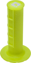 Load image into Gallery viewer, ODI HALF WAFFLE LOCK-ON GRIP NEON YELLOW H36HWY