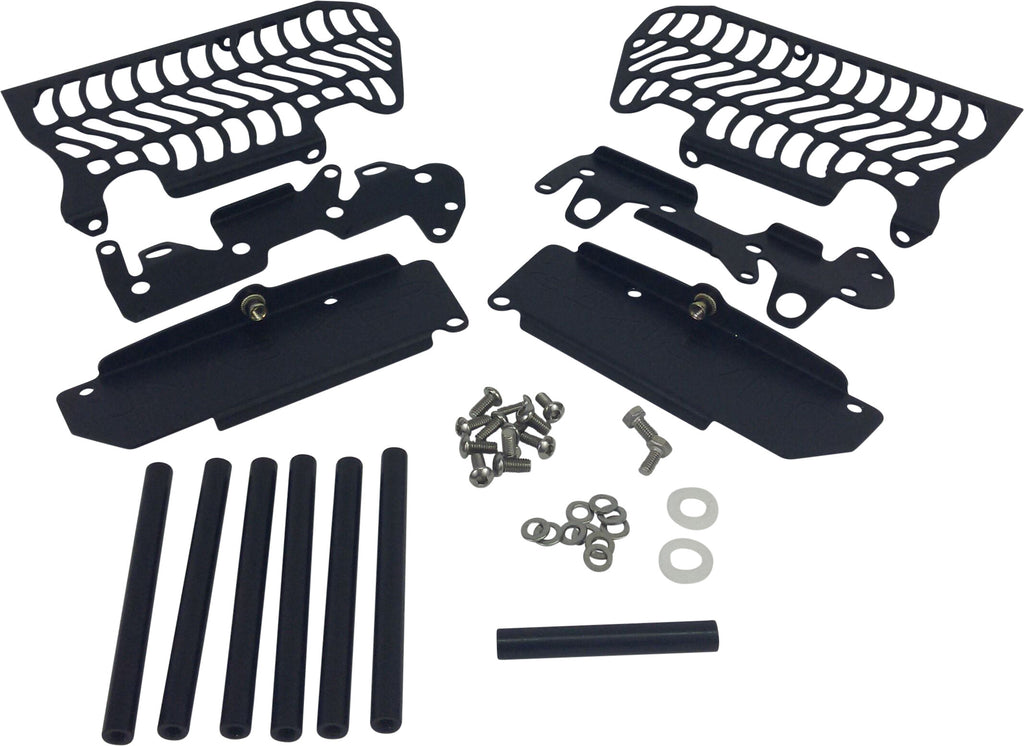 UNABIKER RADIATOR GUARD KTM BLACK 18KTM85SX-K