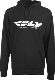 FLY RACING FLY CORPORATE PULLOVER HOODIE BLACK YL/YX 354-0031YL-atv motorcycle utv parts accessories gear helmets jackets gloves pantsAll Terrain Depot