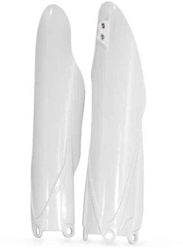 ACERBIS FORK GUARD WHITE 2171840002-atv motorcycle utv parts accessories gear helmets jackets gloves pantsAll Terrain Depot