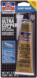 PERMATEX ULTRA COPPER SILICONE GASKET SEALANT 3OZ 81878