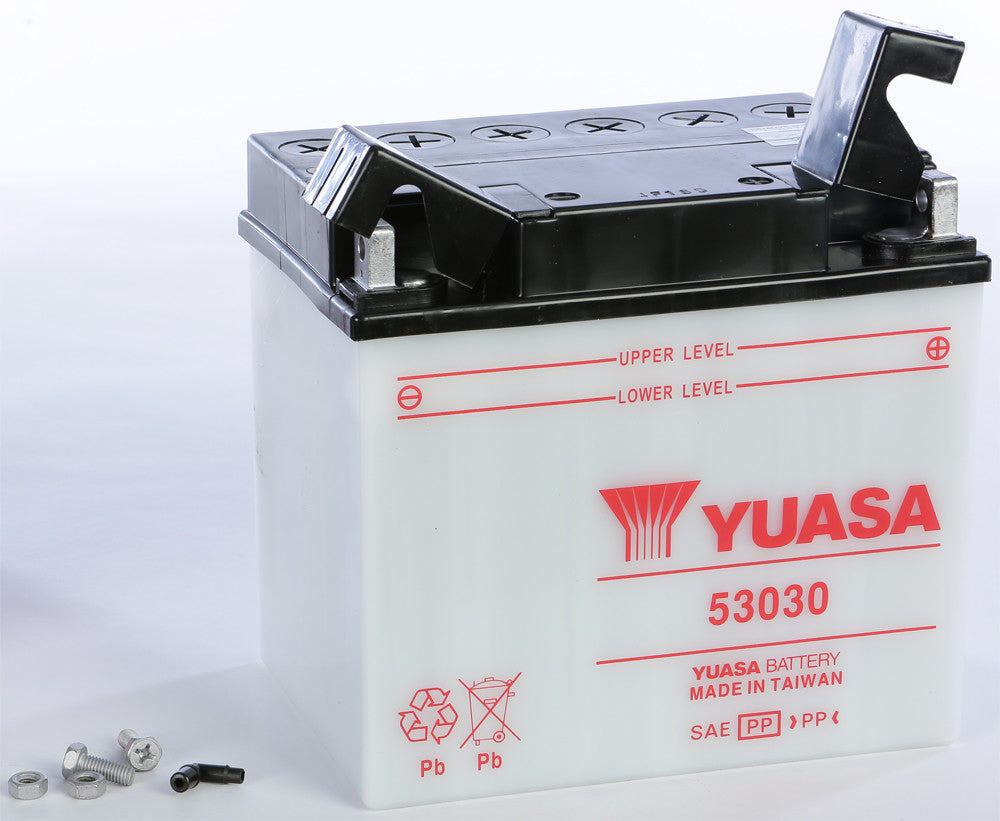 YUASA BATTERY 53030 CONVENTIONAL YUAM2230B-atv motorcycle utv parts accessories gear helmets jackets gloves pantsAll Terrain Depot