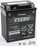 YUASA BATTERY YTZ8V SEALED FACTORY ACTIVATED YUAM728ZV