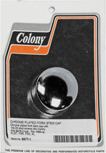 Load image into Gallery viewer, COLONY MACHINE CHROME FORK STEM CAP FLST FXR FXD XL 86-UP 9977-1