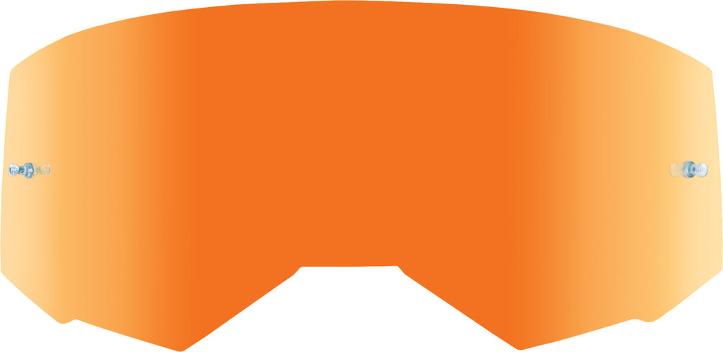 FLY RACING SINGLE LENS W/POST ADULT ORANGE MIRROR/SMOKE FLA-036