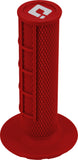 ODI HALF WAFFLE LOCK-ON GRIP RED H36HWR