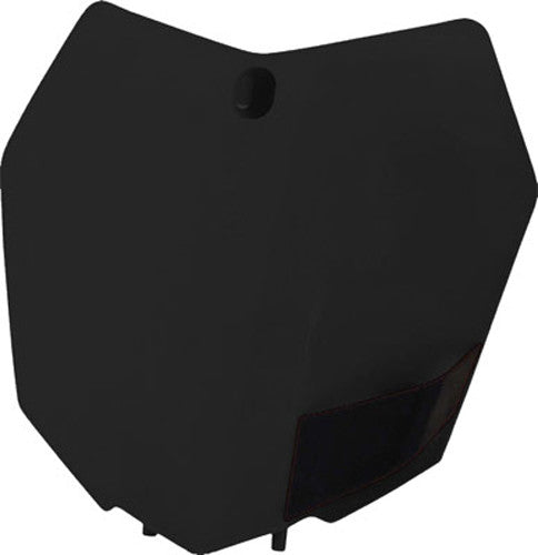 ACERBIS FRONT NUMBER PLATE BLACK 2314230001-atv motorcycle utv parts accessories gear helmets jackets gloves pantsAll Terrain Depot