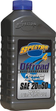 Load image into Gallery viewer, SPECTRO PREMIUM OFFROAD 4T 20W50 1 LT L.O25