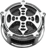PREC. BILLET BILLET AIR CLEANER BAD AXE CHROME BAX-210-3H-CHR