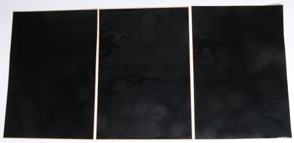 D'COR UNIVERSAL NUMBER PLATE BLACK 3/PK 40-80-107