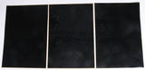D'COR UNIVERSAL NUMBER PLATE BLACK 3/PK 40-80-107