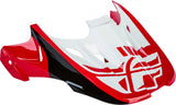 FLY RACING KINETIC SHARP HELMET VISOR RED/BLACK 73-47961
