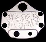 MODQUAD HANDLEBAR CLAMP (POLISHED LOGO ) HC1-B