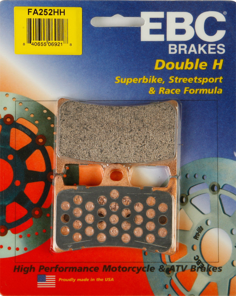 EBC BRAKE PADS FA252HH-atv motorcycle utv parts accessories gear helmets jackets gloves pantsAll Terrain Depot