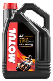 MOTUL 7100 SYNTHETIC OIL 10W60 4-LITER 104101