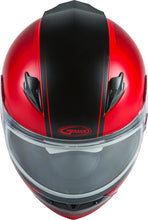 Load image into Gallery viewer, GMAX FF-49S FULL-FACE HAIL SNOW HELMET MATTE RED/BLACK LG G2495036