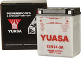 YUASA BATTERY 12N14-3A CONVENTIONAL YUAM2241B