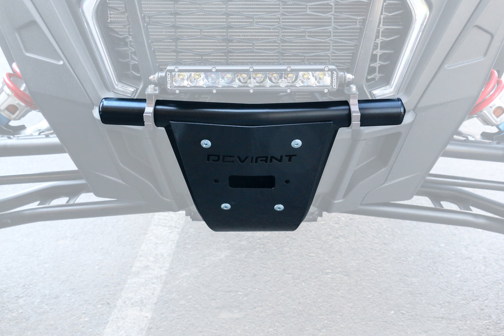 DEVIANT RACE PARTS FRONT BUMPER BLACK POL 47900