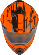 Load image into Gallery viewer, GMAX AT-21S ADVENTURE EPIC SNOW HELMET MATTE NEON ORNG/BLK XL G2211147