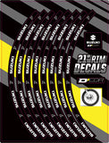D'COR RIM DECALS 21