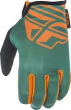 Load image into Gallery viewer, FLY RACING MEDIA GLOVES GREEN/ORANGE SZ 12 350-07512-atv motorcycle utv parts accessories gear helmets jackets gloves pantsAll Terrain Depot