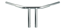 Load image into Gallery viewer, WILD 1 PHYSCO CHUBBY DRAG BAR 10.0&quot; STRAIGHT RISERS CHROME WO563