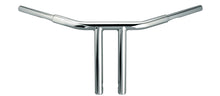 Load image into Gallery viewer, WILD 1 PHYSCO CHUBBY DRAG BAR 10.0" STRAIGHT RISERS CHROME WO563