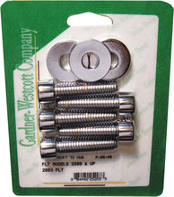 Load image into Gallery viewer, GARDNERWESTCOTT PULLEY BOLTS POLISHED FLH/FLT 00-03 P-88-49