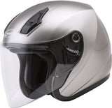 GMAX OF-17 OPEN-FACE HELMET TITANIUM MD G317475N