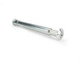 BAGGERNATION AXLE W/SMOOTH CAPS CHROME 00-07 FLT YAXLE-07-SM-C