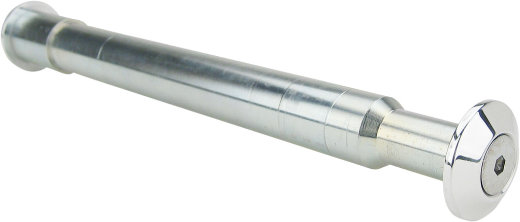 BAGGERNATION AXLE W/SMOOTH CAPS BLACK 00-07 FLT YAXLE-07-SM-B