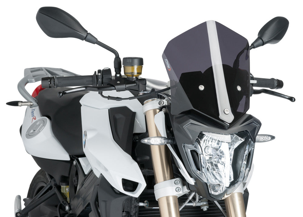 PUIG WINDSCREEN NAKED NEW GEN SPORT DARK SMOKE 7650F