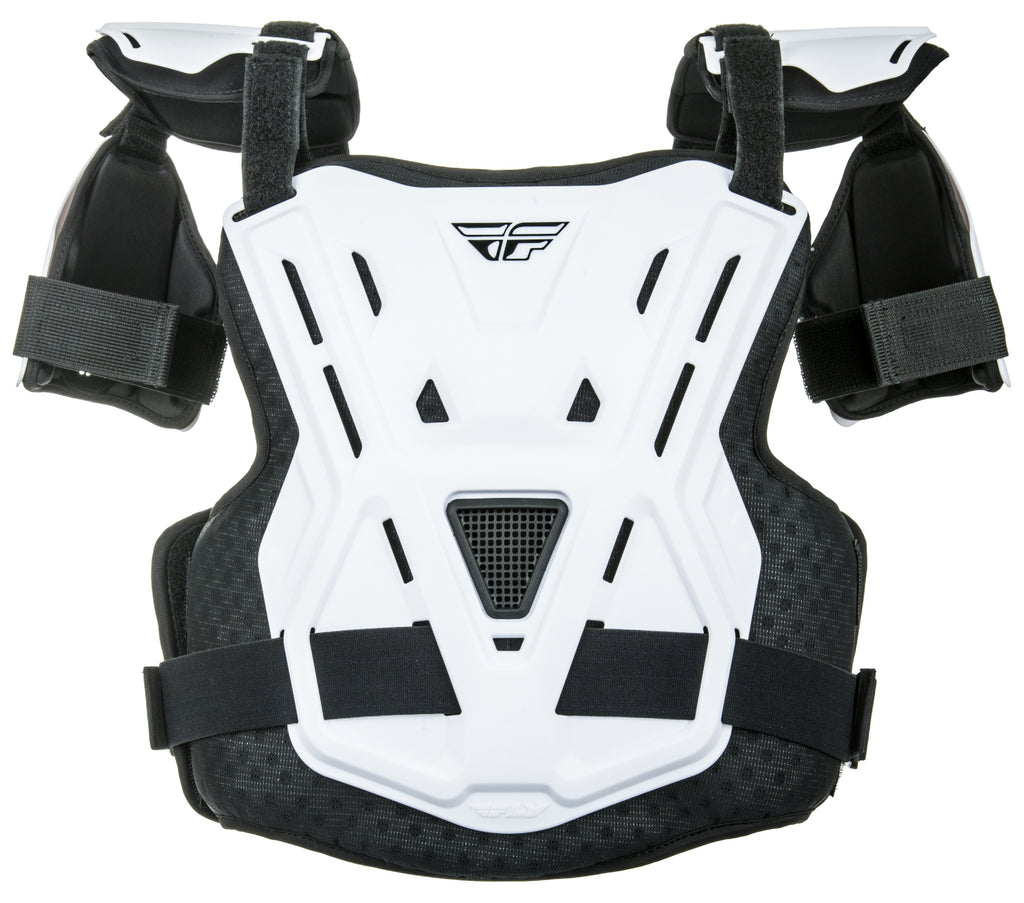FLY RACING YOUTH CE REVEL ROOST GUARD WHITE 36-16065 YTH CE WHT