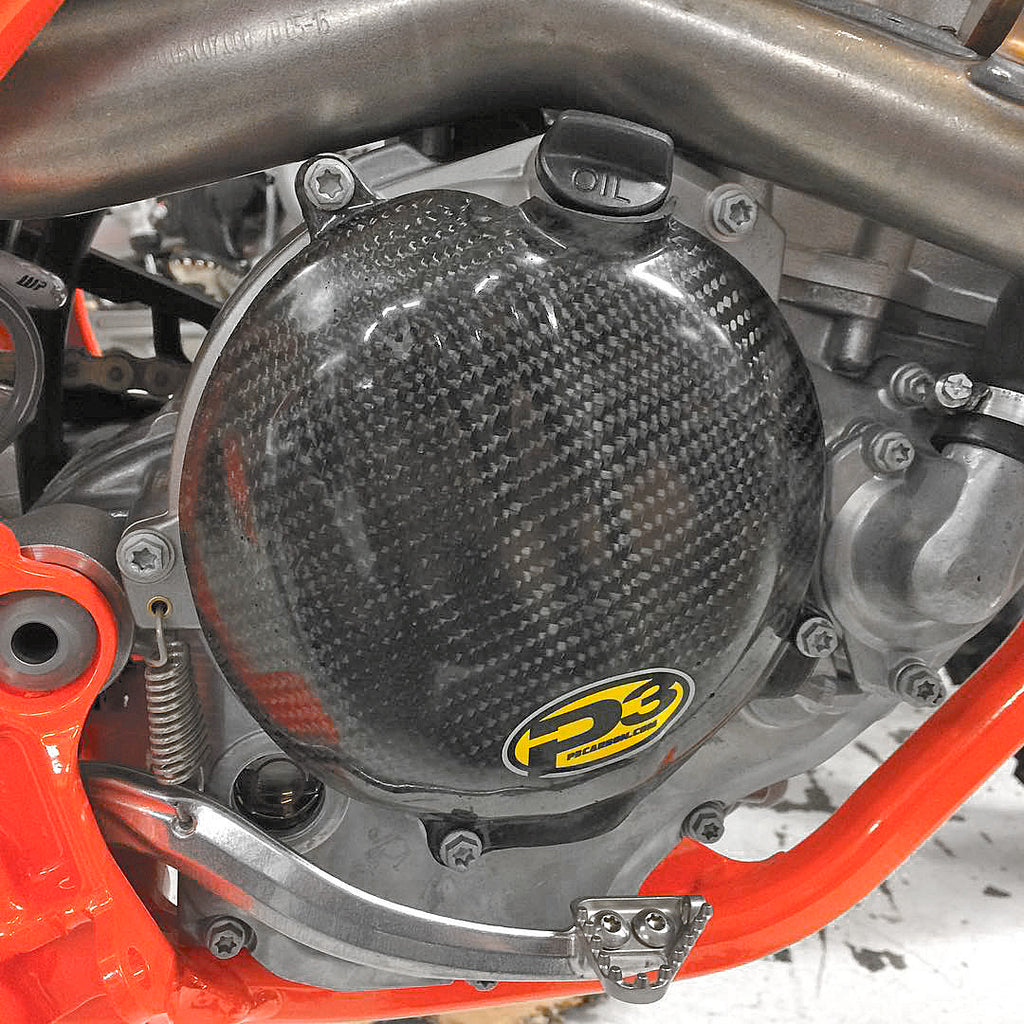 P3 CARBON FIBER CLUTCH COVER KTM 250/350 711092