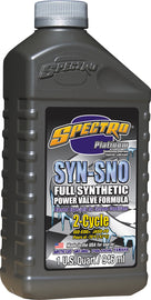 SPECTRO PLATINUM SNO SYNTHETIC 2T 1 QT POWERVALVE FORMULA R.SYNSNO