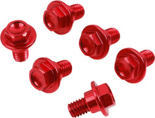 Load image into Gallery viewer, ZETA FORK GUARD BOLT SUZ RED ZE88-9302