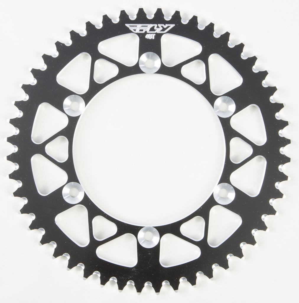 FLY RACING SPROCKET REAR 48T BLACK 208-48 BLK-atv motorcycle utv parts accessories gear helmets jackets gloves pantsAll Terrain Depot