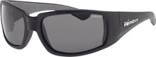 Load image into Gallery viewer, BOMBER STINK-BOMB SAFETY EYEWEAR MATTE BLACK W/SMOKE POLARIZED STP101