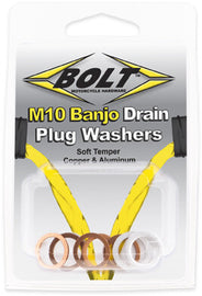 Aluminum Drain Plug Compression Washers DPWM10.145-10-atv motorcycle utv parts accessories gear helmets jackets gloves pantsAll Terrain Depot