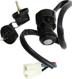 MOGO PARTS 4-STROKE IGNITION SWITCH 5 WIRE 3 POSITION FEMALE PLUG 07-0508