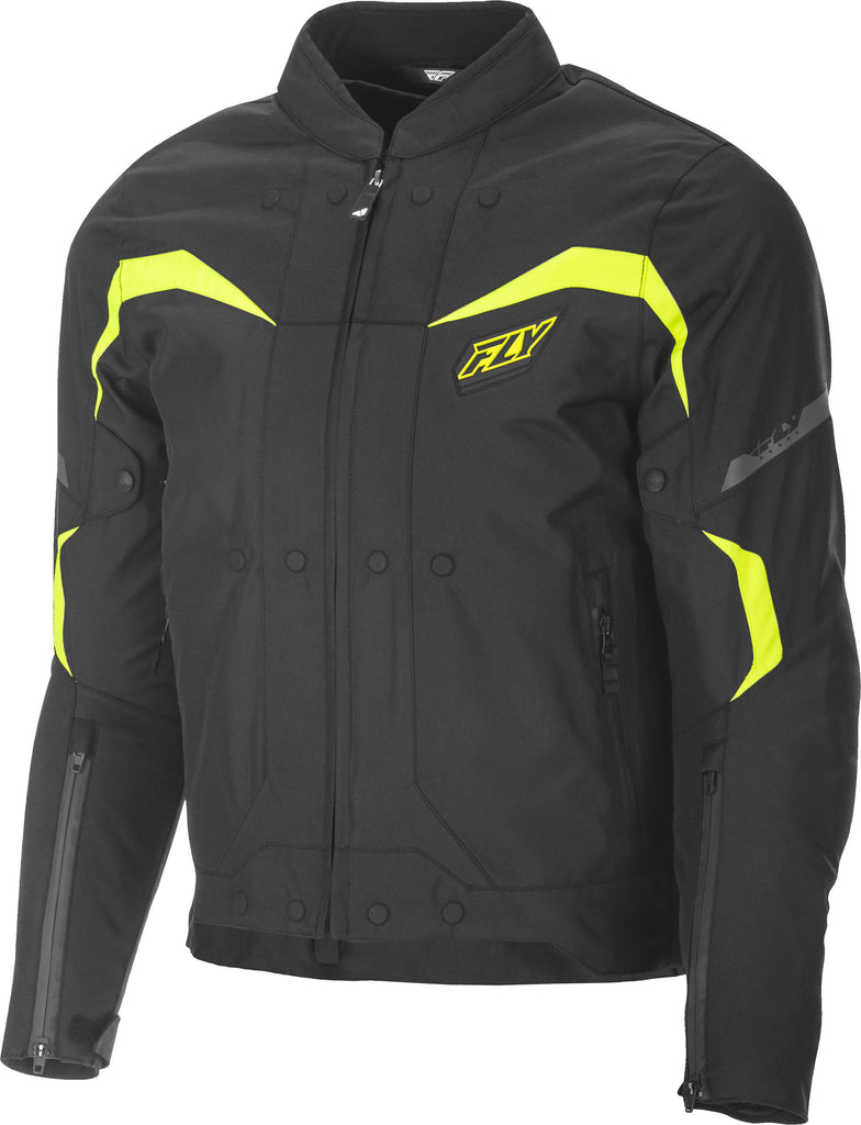 FLY RACING BUTANE JACKET BLACK/HI-VIS 4X 477-2044-8