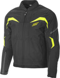 FLY RACING BUTANE JACKET BLACK/HI-VIS MD 477-2044-3