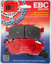 Load image into Gallery viewer, EBC BRAKE PADS X ORGANIC FA712X