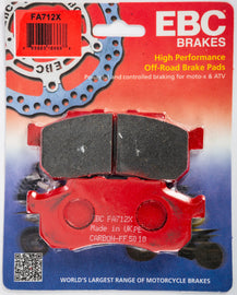 EBC BRAKE PADS X ORGANIC FA712X