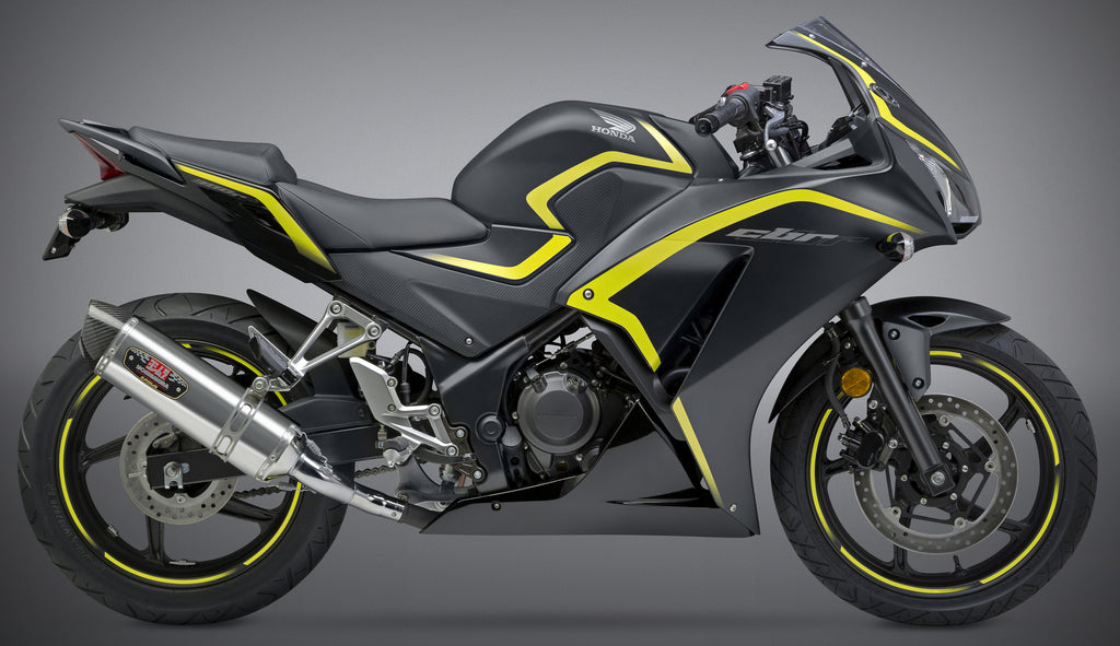 YOSHIMURA EXHAUST RACE R-77 SLIP-ON SS-SS-CF 123002J520