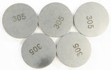 K&L VALVE SHIMS 3.05MMX25MM 5/PK 13-7631