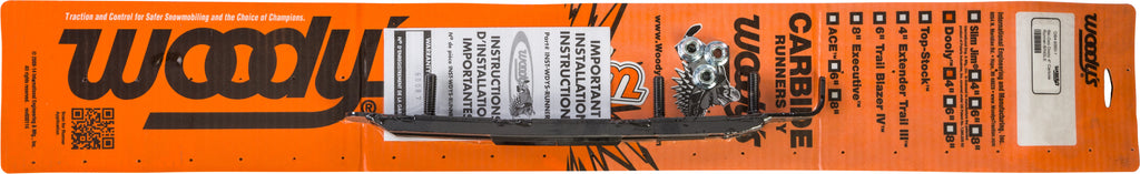 WOODYS DOOLY 4" CARBIDE RUNNER DS4-9350-atv motorcycle utv parts accessories gear helmets jackets gloves pantsAll Terrain Depot