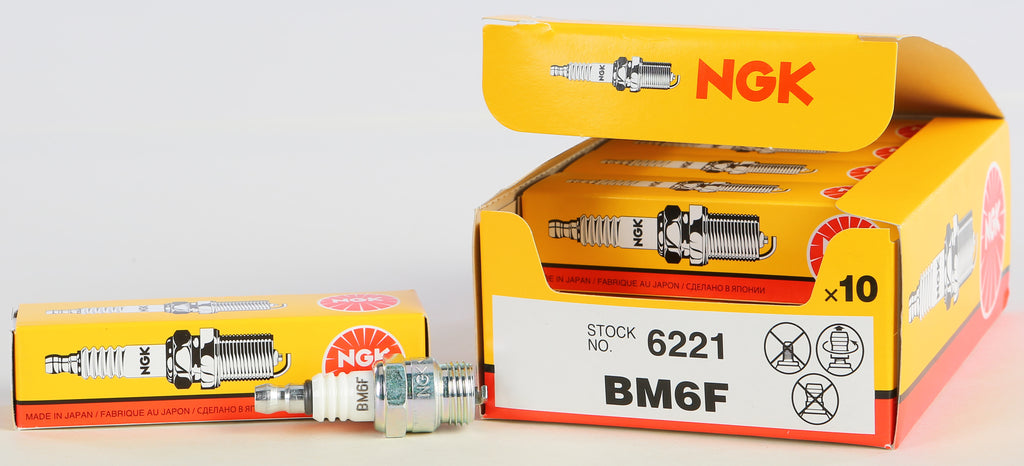 NGK SPARK PLUG #6221/10 6221-atv motorcycle utv parts accessories gear helmets jackets gloves pantsAll Terrain Depot